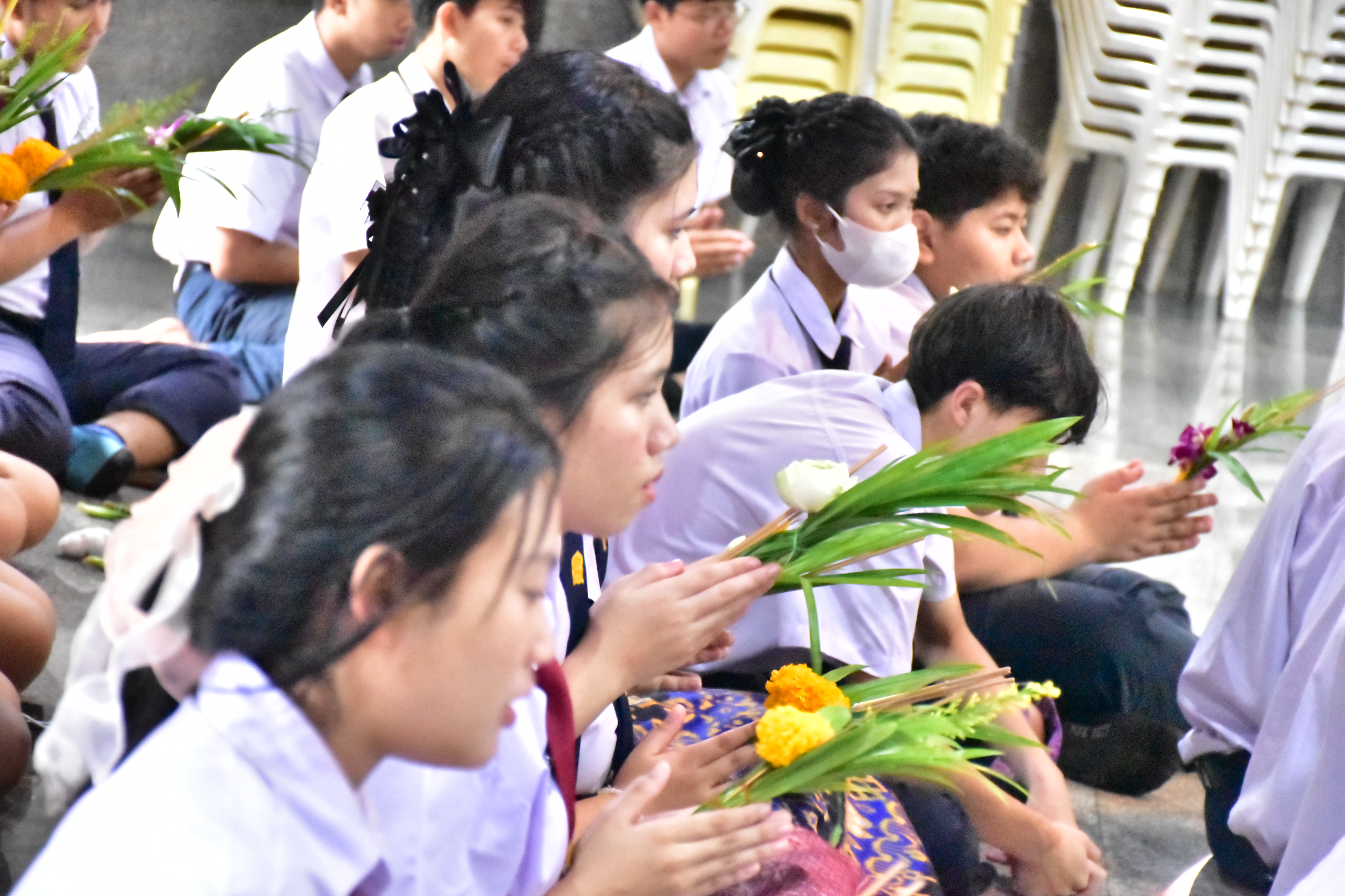 กิจกรรมถวายเทียนจำนำพรรษา ประจำปีการศึกษา 2568