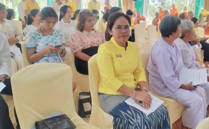 ร่วมพิธีเจริญพระพุทธมนต์ถวายพระพรชัยมงคลแด่ พระบาทสมเด็จพระเจ้าอยู่หัว และพระบรมวงศานุวงศ์ ประจำปีพุทธศักราช 2568 ประจำเดือนกรกฎาคม 2568